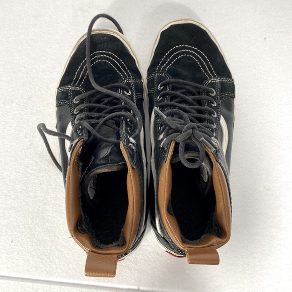 Vans Sk8-Hi Scotchguard Black and Tan High-Top Sneakers size 10.5 - Picture 10 of 12